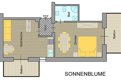 Appartamento Sonnenblume - Pianta